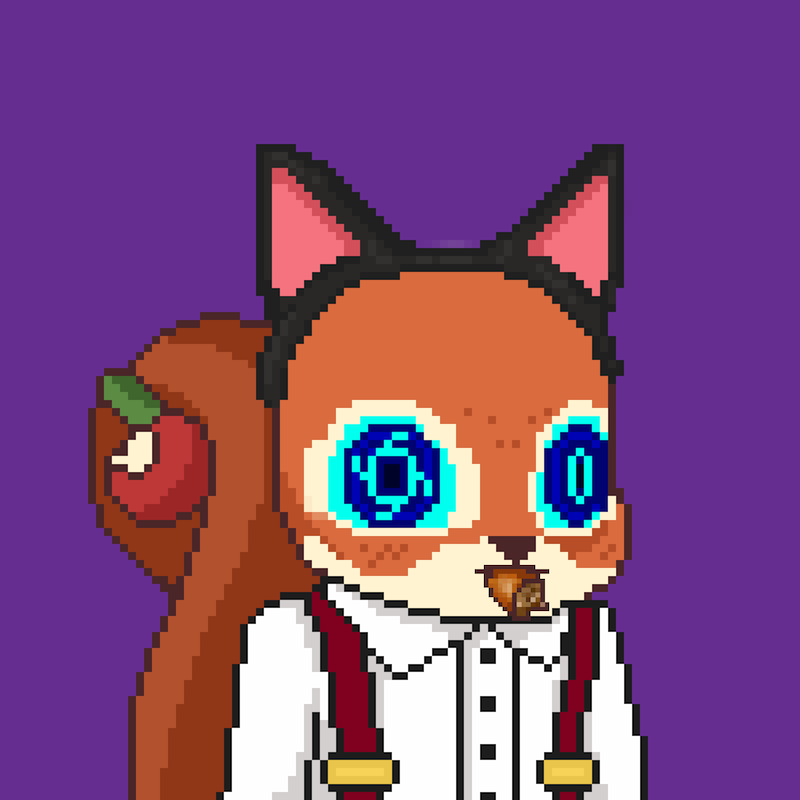 Pixel Squirrels #414